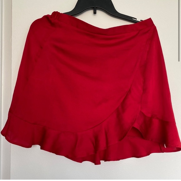 Free People New Without Tags Res Ruffle Skirt - Picture 3 of 4